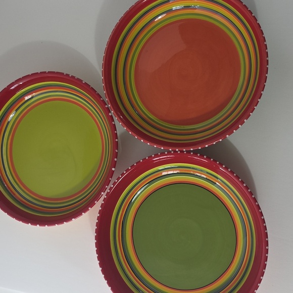 NANCY GREEN (SET OF 3) PASTA BOWLS - Picture 2 of 8